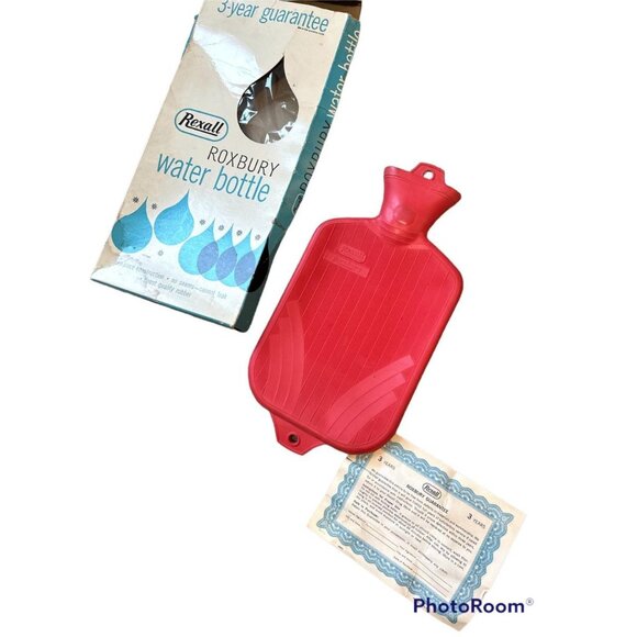 Vintage Midcentury Rexall Roxbury Water Bottle - Picture 3 of 3